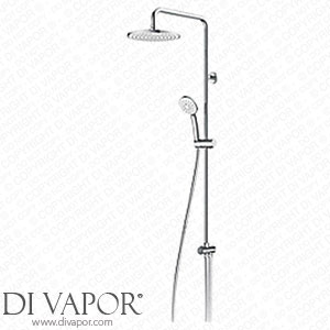 Swirl Shower Kit with Diverter Modern Design Chrome 278PG Spare Parts