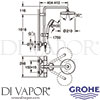 Grohe 27922001 Spare Diagram