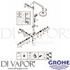 Grohe 27922001 Spare Tech Diagram