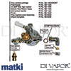 Matki Swadling 2800 Invincible Exposed Shower Valve 1999-2003 Dimensions