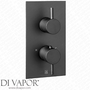 VOS 1 Outlet Concealed Thermostatic Shower Valve - Matt Black 28651AMB Spare Parts