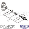 Grohe 29032000 Spare Tech Diagram