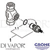 Grohe 29034000 Spare Tech Diagram