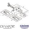 Grohe 29041000 Mixer Spare Tech Diagram