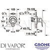 Grohe 29042000 Mixer Spare Diagram