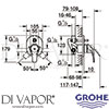 Grohe 29043000 Mixer Spare Diagram