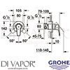 Grohe 29046000 Mixer Spare Diagram