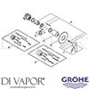 Grohe 29046000 Mixer Spare Tech Diagram