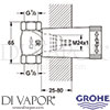 Grohe 29052000 Spare Diagram