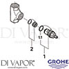 Grohe 29052000 Spare Tech Diagram