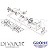 Grohe 29067000 Mixer Spare Tech Diagram