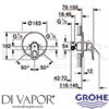 Grohe 29084000 Mixer Spare Diagram