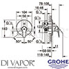 Grohe 29117000 Mixer Spare Diagram