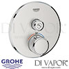 Grohe Grohtherm SmartControl Thermostat for Concealed Installation One Valve Spare Parts