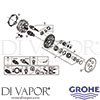 Grohe 29119000 GEN1 Spare Diagram