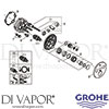 Grohe 29138000 Spare Tech Diagram