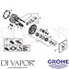 Grohe 29141000 Spare Tech Diagram