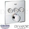 Grohe SmartControl Concealed Mixer 3 Valves Spare Parts