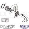 Grohe 29152LS0 Spare Daigram