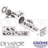 Grohe 29157LS0 Spare Diagram