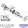 Grohe 29163LS0 Spare Tech Diagram