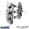 Matki Swadling 2920 Invincible Rectangular Concealed Shower Valve Spare Part