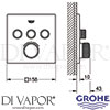 Grohe 29240000 Spare Diagram