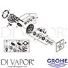 Grohe 29240000 Spare Tech Diagram