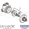 Grohe 29714000 Spare Tech Diagram