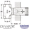 Grohe 29805000 Spare Diagram