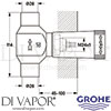 Grohe 29806000 Spare Diagram