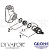 Grohe 29811000 Spare Tech Diagram