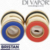 Bristan Pair of Hot and Cold Cartridges CD Valves