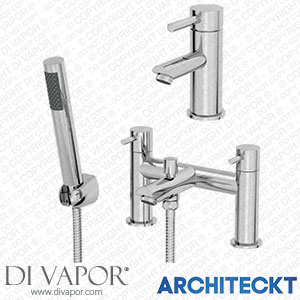 Architeckt Malmo Basin Mixer Tap and Bath Shower Mixer Tap Set 2TAPB040SET2 Spare Parts