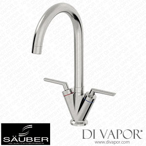 Sauber Valdivia Kitchen Mixer Tap Brushed Finish 2TAPK009A Spare Parts