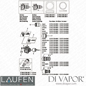 Laufen Schicht 2 / Couche 2 Layer 2 for Simibox (3.7998.4.004.050.1) Spare Parts