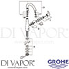 Grohe 30026DC0 Spare Tech Diagram