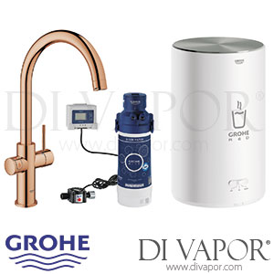 Grohe 30058DA1 Red Duo Tap and M Size Boiler Spare Parts