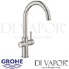 Grohe Red Duo Tap and M Size Boiler Spare Part