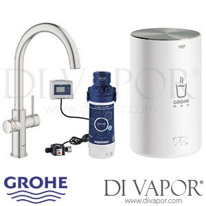 Grohe 30058DC1 Red Duo Tap and M Size Boiler Spare Parts