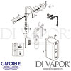 Grohe Red Duo Tap and Combi-Boiler Spares