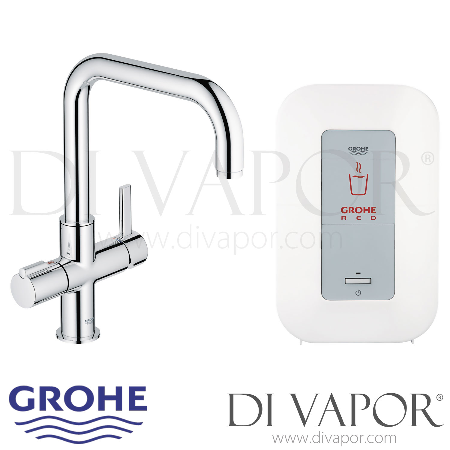 Grohe 30145000 Duo Kitchen Tap and (4 Liters) Parts