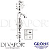 Grohe 30196000 Mixer Spare Tech Diagram