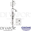 Grohe 30196DC0 Mixer Spare Tech Diagram