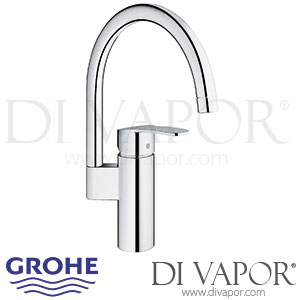 Grohe 30221002 Eurostyle Cosmopolitan Single-Lever Sink Mixer (1/2 Inch) Spare Parts