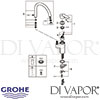 Grohe Eurostyle Cosmopolitan Single-Lever Sink Mixer Spares