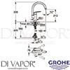 Grohe 30262001 Mixer Spare Diagram