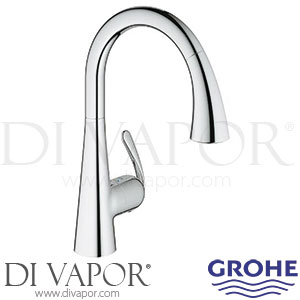 Grohe 30313000 Zedra | Ladylux FootControl Electronic Single-Lever Sink Mixer Spare Parts