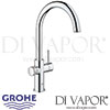 Grohe Red Duo Kitchen Mixer Tap and L-Size Boiler Spare Part