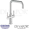 Grohe Ambi Cosmopolitan Two Handle Sink Mixer Kitchen Tap Spare Parts